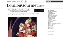 Desktop Screenshot of loulougourmet.com